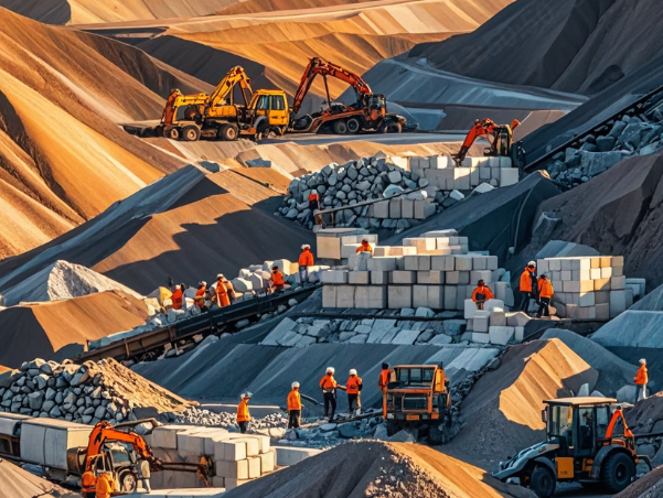 建材礦行業(yè)的市場(chǎng)競(jìng)爭(zhēng)格局是怎樣的